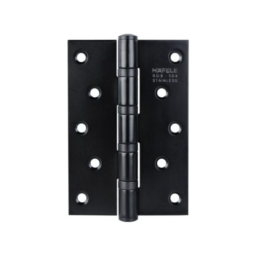 Bản Lề Lá 4 Vòng Bi 127 X 89 X 3 Mm Màu Đen Hafele 926.20.053 - 1