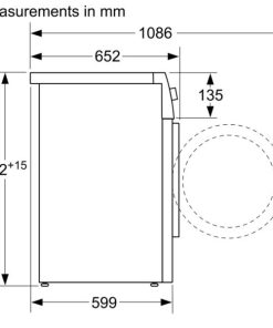 MÁY SẤY QUẦN ÁO BOSCH HMH.WTW876H8SG - 10 MÁY SẤY QUẦN ÁO BOSCH HMH.WTW876H8SG - 9