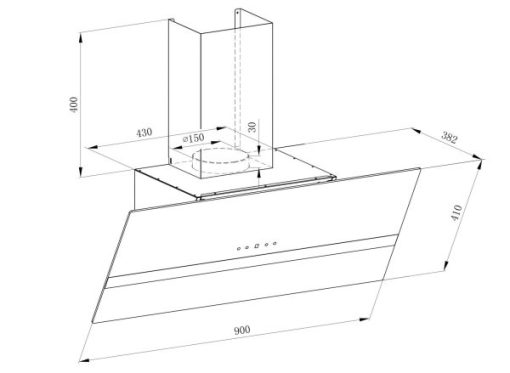 MÁY HÚT MÙI ARBER AB9903 - 3