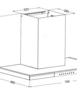Máy hút mùi Eurosun EH-70AF76
