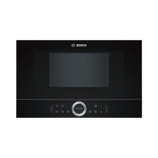 LÒ VI SÓNG ÂM TỦ BOSCH BFL634GB1 SERIE 8 21 LÍT MẶT KÍNH ĐEN - 1
