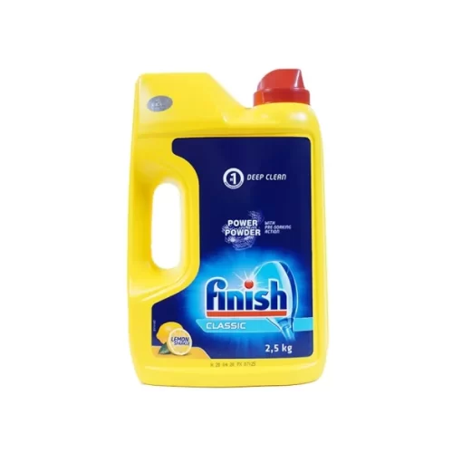 BỘT RỬA BÁT FINISH 2.5KG HƯƠNG CHANH - 1