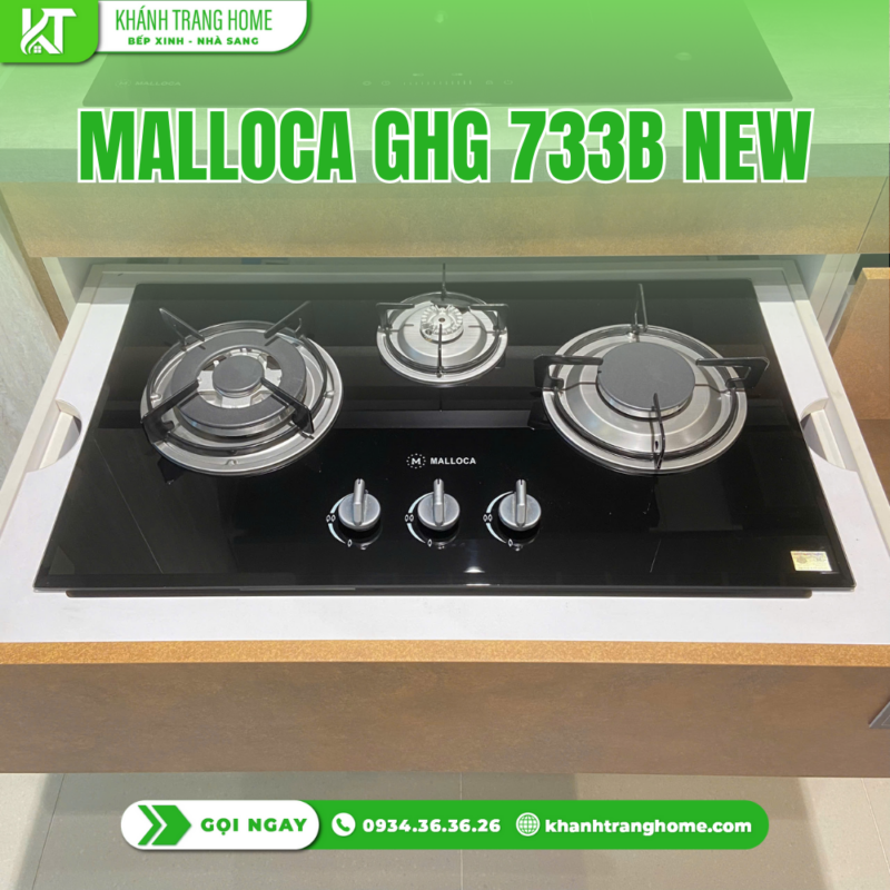 Bếp 3 Gas Malloca GHG 733B NEW - 26 Bếp 3 Gas Malloca GHG 733B NEW