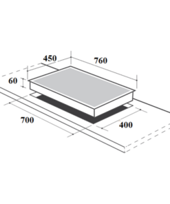 Bếp Gas Âm Canzy CZ EB688
