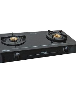 Bếp Gas Rinnai RV-6Double Glass(B)