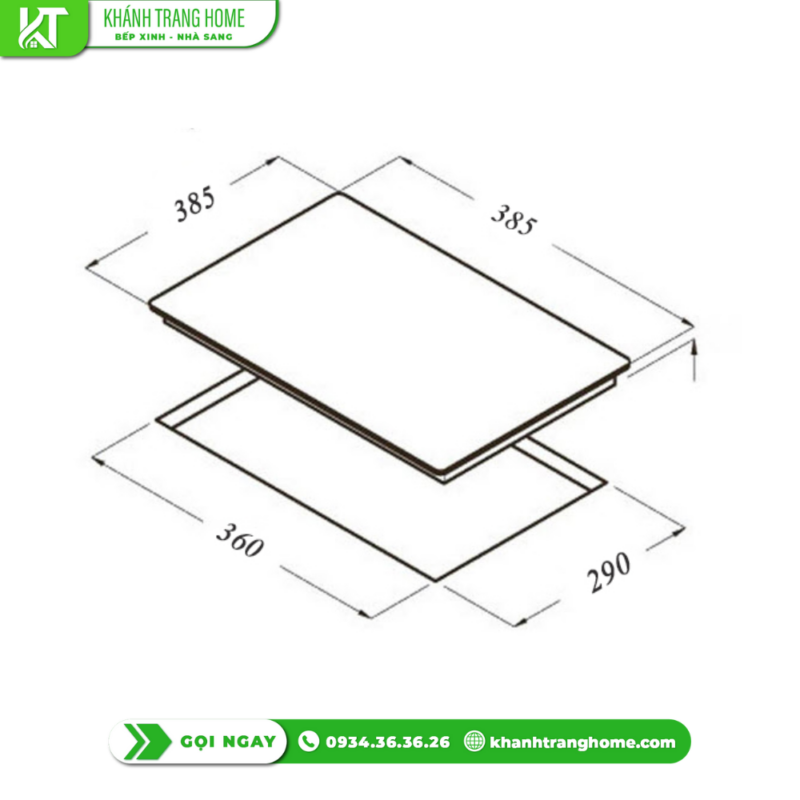Bếp Từ Chefs EH-IH22A - 31 Bếp hồng ngoại Chefs EH-HL22A