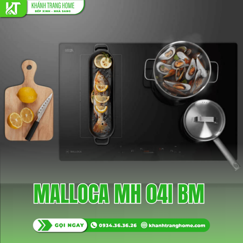 Bếp từ 4 vùng nấu Malloca MH 04I BM
