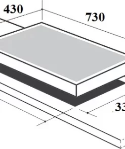 Bếp Điện Từ Canzy CZ MIX823S - 5 CANZY CZ-MIX823S