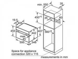 Lò Nướng Kèm Vi Sóng Bosch CMG633BS1