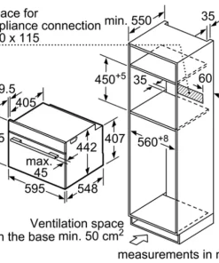 Lò nướng kèm vi sóng BOSCH HMH CMG656BS6B|Serie 8 - 17