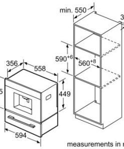 Máy pha cafe âm tủ BOSCH HMH CTL636ES6|Serie 8 - 9