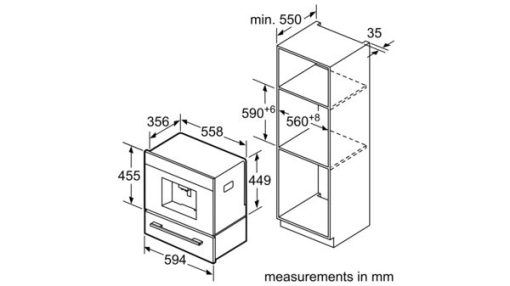 Máy pha cafe âm tủ BOSCH HMH CTL636ES6|Serie 8 - 3