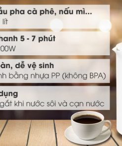 Bình đun siêu tốc 1.7 lít Electrolux E2EK1-100W - 19