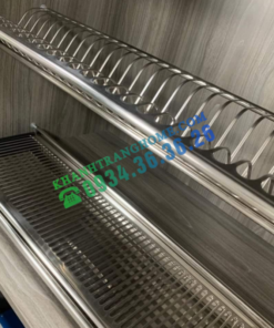 Giá chén đĩa cố định chữ V Eurogold inox201 EU01060