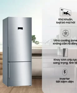 Tủ Lạnh 2 Cánh Ngăn Đá Dưới BOSCH HMH KGN56XI40J Series 4 - 12 Tủ Lạnh 2 Cánh Ngăn Đá Dưới BOSCH HMH KGN56XI40J Series 4 - 11