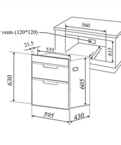 Máy Sấy Chén Malloca MDC-21C