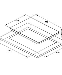 BẾP ĐIỆN HAFELE 2 VÙNG NẤU HC-R772D 536.61.685 - 65