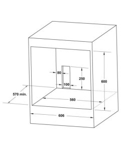 Lò nướng âm tủ 70 lít Hafele HO-4K70A 538.61.451 - 7
