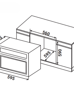 LÒ NƯỚNG ÂM TỦ KAFF KF-BI75SLIM - 13