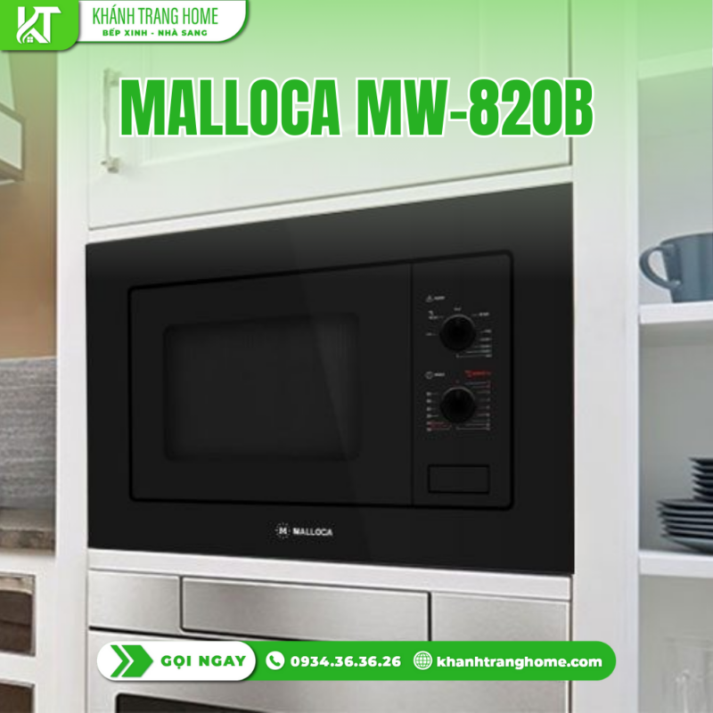 Lò Vi Sóng Âm Tủ Malloca MW-820B