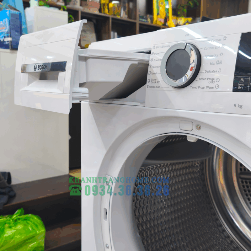 Máy sấy quần áo BOSCH WQG24200SG - 49 MÁY SẤY QUẦN ÁO BOSCH WQG24200SG
