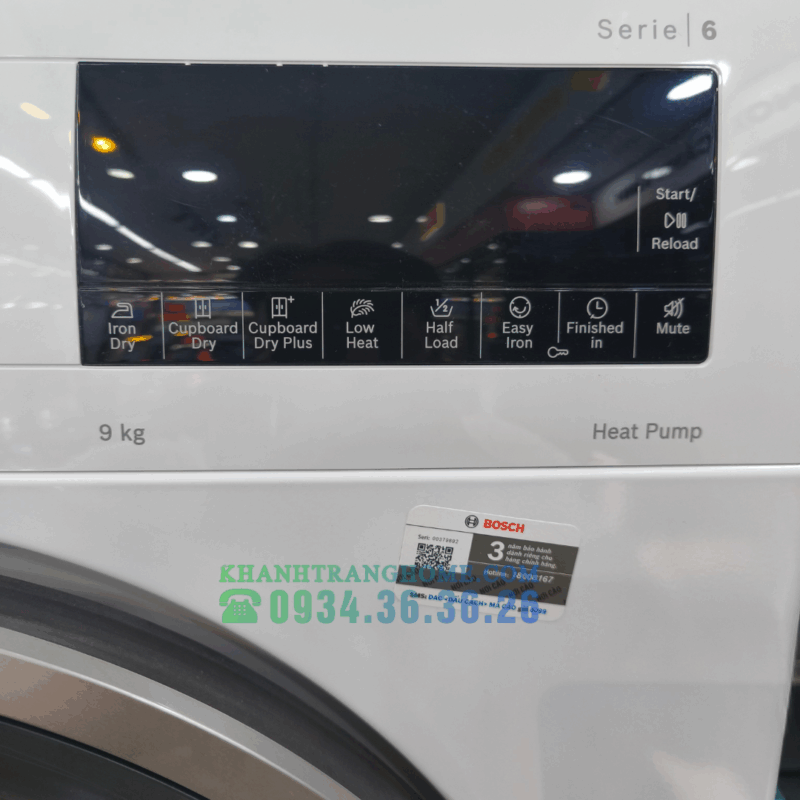 Máy sấy quần áo BOSCH WQG24200SG - 42 MÁY SẤY QUẦN ÁO BOSCH WQG24200SG