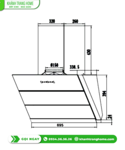 Máy Hút Mùi Canzy CZ 70LCD - 13 Máy Hút Mùi Canzy CZ 70LCD