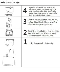 Máy Ép Chậm Canzy CZ 007R - 7 Máy Ép Chậm Canzy CZ 007R