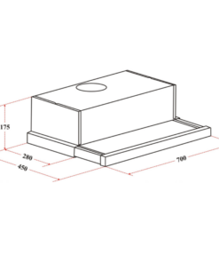 Máy hút mùi Latino LT 700T
