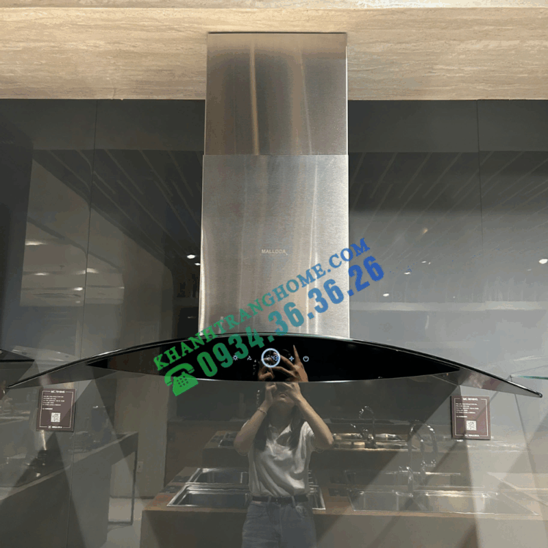 Máy hút mùi áp tường Malloca MC 9018HS - 64 Máy hút mùi áp tường Malloca MC 9018HS