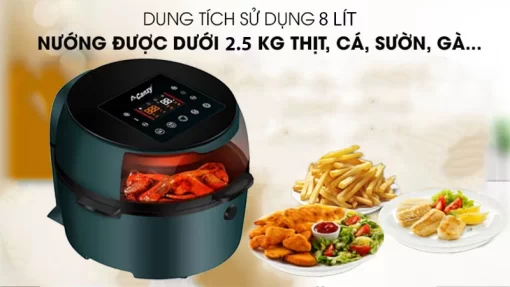 Nồi chiên không dầu CANZY CZ FR08G