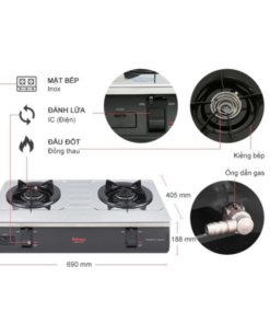Bếp gas dương Paloma PA-7PSJ