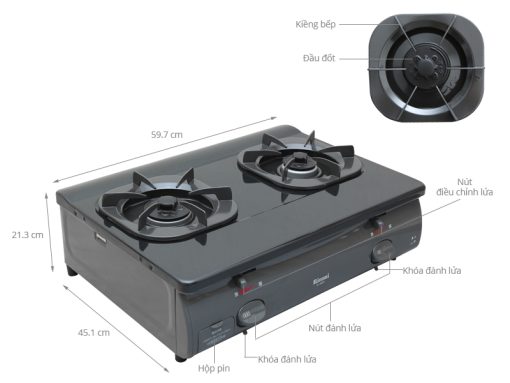 Bếp Gas Rinnai RJ-8600FE - NHẬT - 3