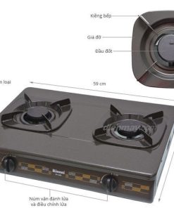 Bếp gas dương Rinnai RV-270(G)N - 12 Bếp gas dương Rinnai RV-270(G)N - 11