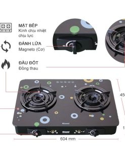 Bếp Gas Rinnai RV-615Slim(GL-BUB) - 8 Bếp Gas Rinnai RV-615Slim(GL-BUB) - 7