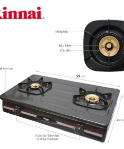 Bếp Gas Rinnai RV-870GSB(M) - 8 Bếp Gas Rinnai RV-870GSB(M) - 7