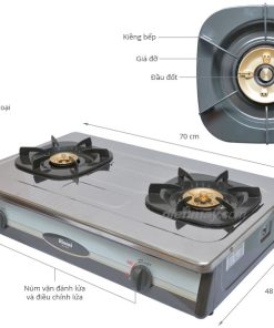 Bếp Gas Rinnai RV-870SSB(M) - 10 Bếp Gas Rinnai RV-870SSB(M) - 9