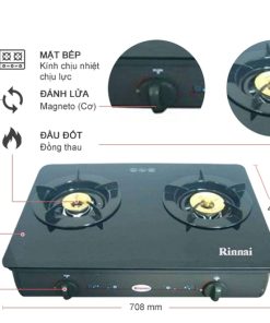 Bếp Gas Rinnai RV-8711(GL-B) - 6 Bếp Gas Rinnai RV-8711(GL-B) - 5