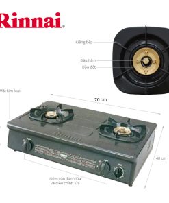 Bếp Gas Rinnai RV-970GT - 10 Bếp Gas Rinnai RV-970GT - 9