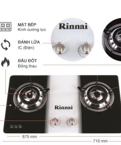 Bếp Gas Âm Rinnai RVB-2BG(W)N - 8 Bếp Gas Âm Rinnai RVB-2BG(W)N - 7