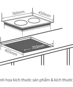 Bếp Gas Âm Rinnai RVB-2G-i(B) - 8 Bếp Gas Âm Rinnai RVB-2G-i(B) - 7