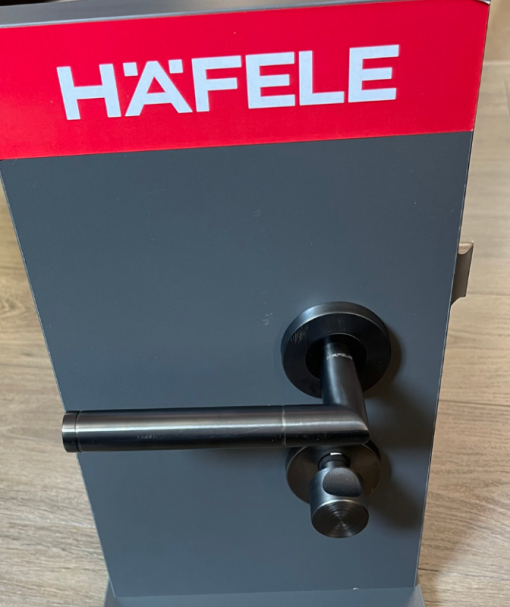 Tay nắm gạt Hafele màu đen 903.99.368 - 5