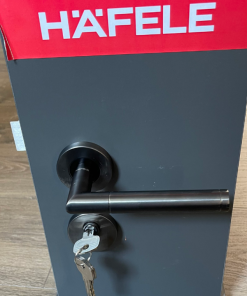 Tay nắm gạt Hafele màu đen 903.99.368 - 17