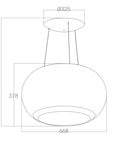 Máy hút mùi Elica INTERSTELLAR IX/F/65 PRF0151808 - 11