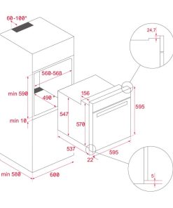 LÒ NƯỚNG TEKA TOTAL HSB 635 41560140 TÂY BAN NHA - 6 TEKA TOTAL HSB 635 41560140