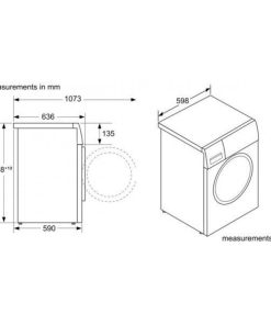 MÁY GIẶT BOSCH SERIE 8 WAX32M40SG ANTISTAIN 10KG 1600RPM - 19