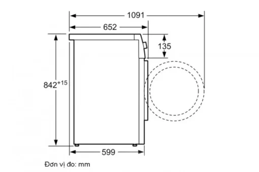 MÁY SẤY BOSCH SERIE 4 WTB86201SG SẤY NGƯNG TỤ 8KG - 3