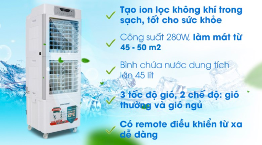 Máy làm mát không khí Sunhouse SHD7756 - 5