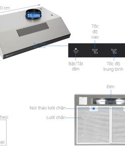 Máy hút mùi Electrolux ERF726SBA - 22 Máy hút mùi Electrolux ERF726SBA - 21