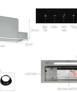Máy hút mùi âm tủ Hafele HH-BI72A 533.80.027 - 18